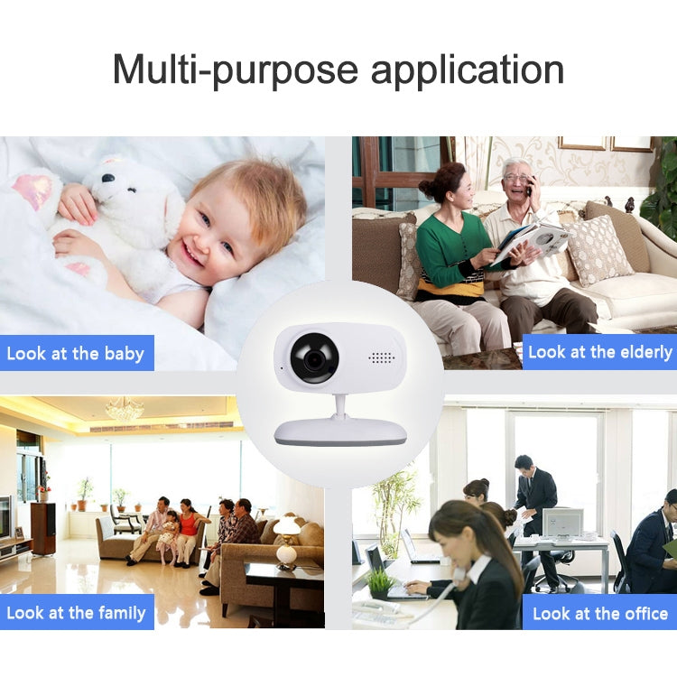 WLSES GC60 720P Wireless Surveillance Camera Baby Monitor, EU Plug