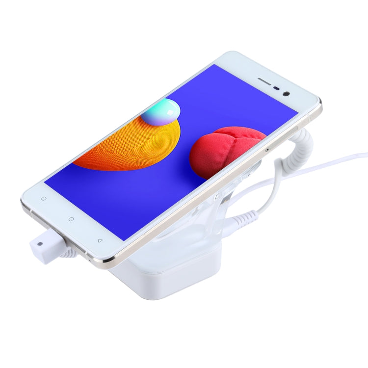 S15 Anti-theft Alarm Stand Security System Touch Burglar Alarm / Anti-theft Alarm Display Holder for Samsung / Huawei / Xiaomi / OPPO / vivo / LG with Micro-USB Port
