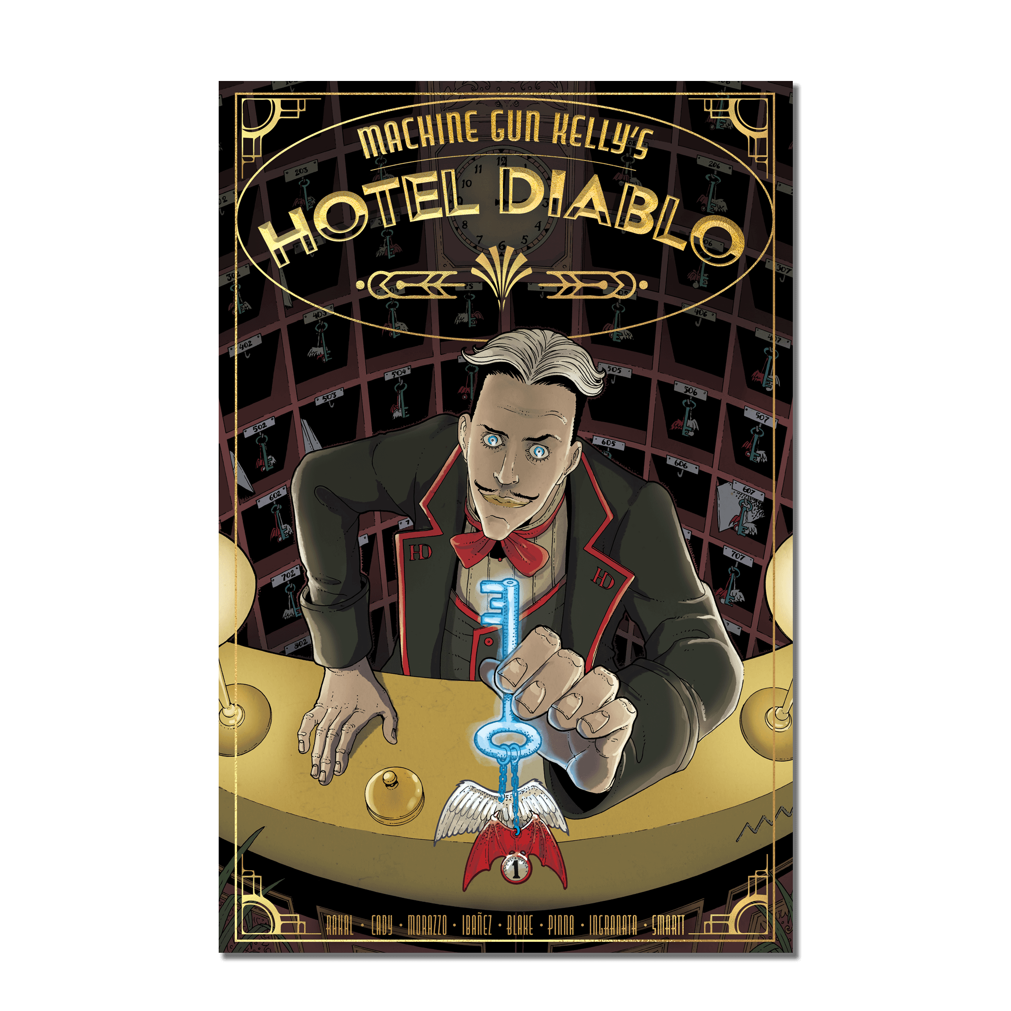 Machine Gun Kelly's Hotel Diablo Graphic Novel - Hardcover