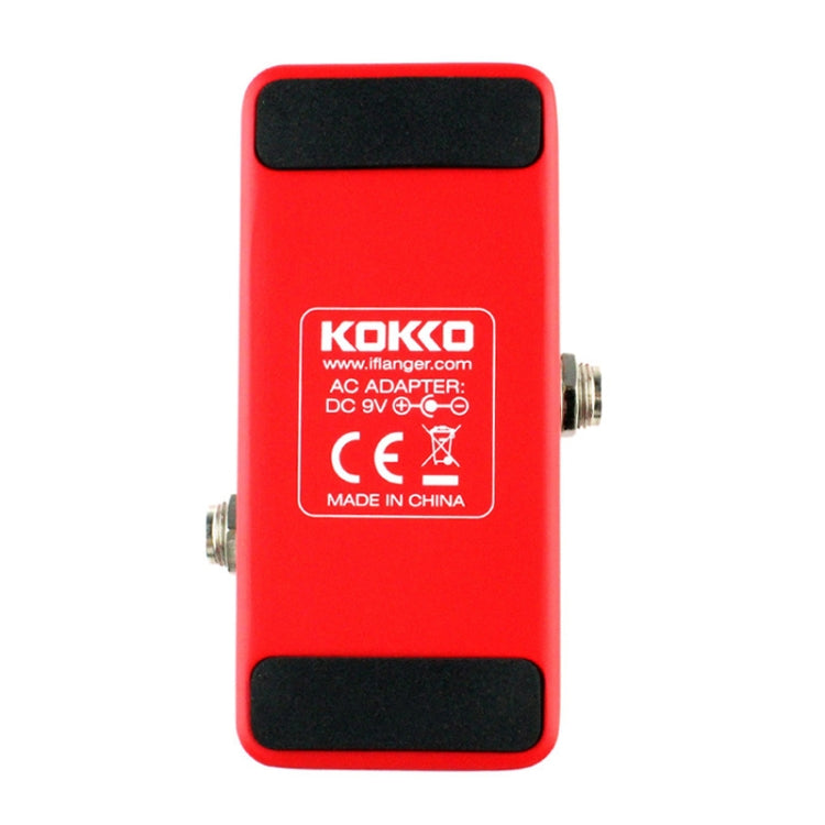 KOKKO FOD5 Mini Electric Guitar Overload Monoblock Effects Pedal(Red)