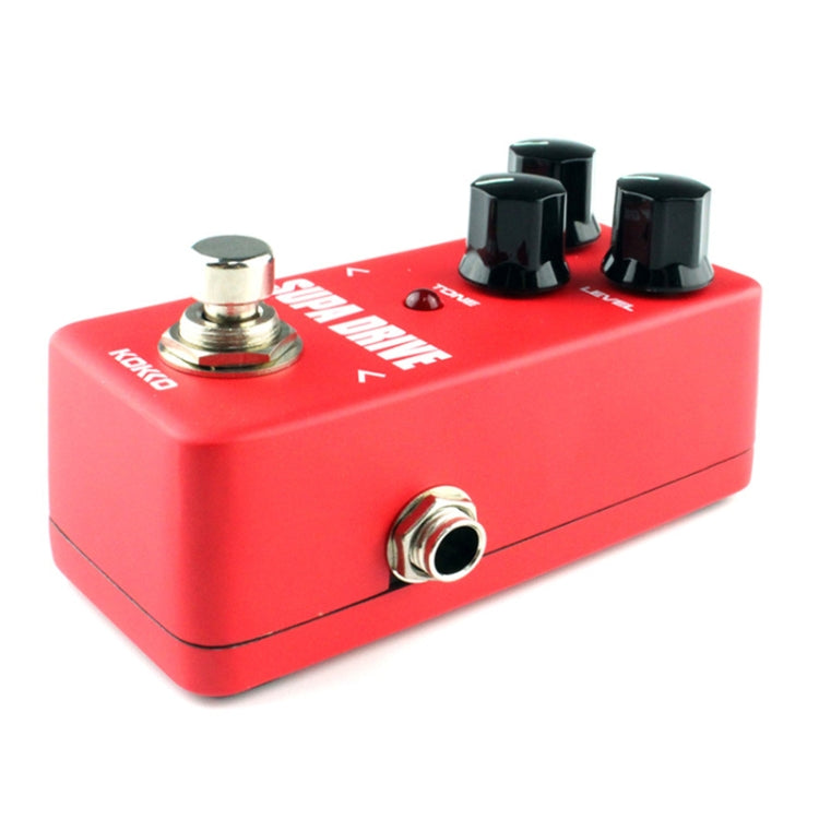 KOKKO FOD5 Mini Electric Guitar Overload Monoblock Effects Pedal(Red)