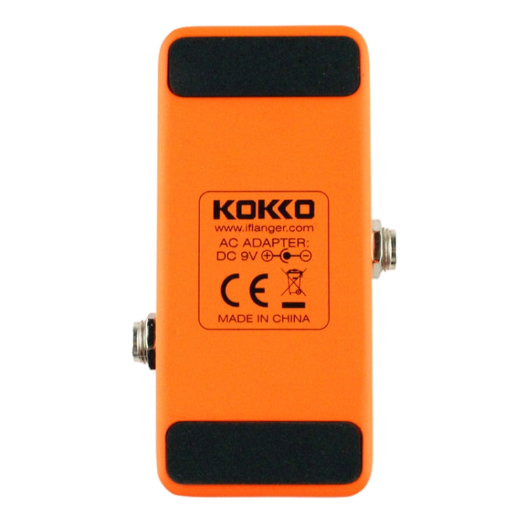 KOKKO FDD2 Mini Electric Guitar  Digital Delay Effects Pedal Timer(Orange)