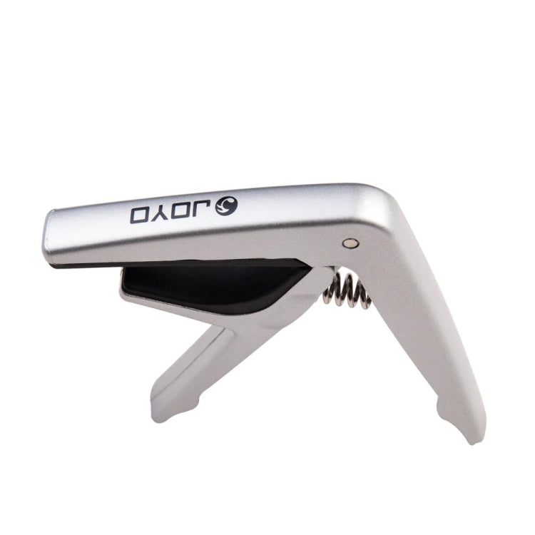 JOYO JCP-01 Guitar Capo Plastic Steel Lightweight Ukulele Capo (Silver)