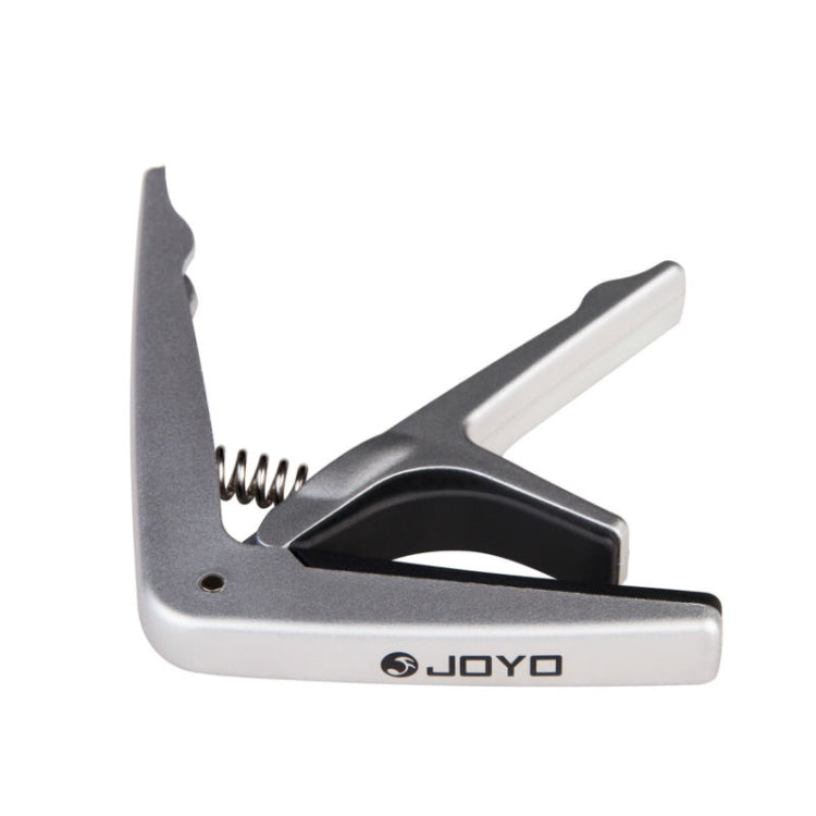 JOYO JCP-01 Guitar Capo Plastic Steel Lightweight Ukulele Capo (Silver)