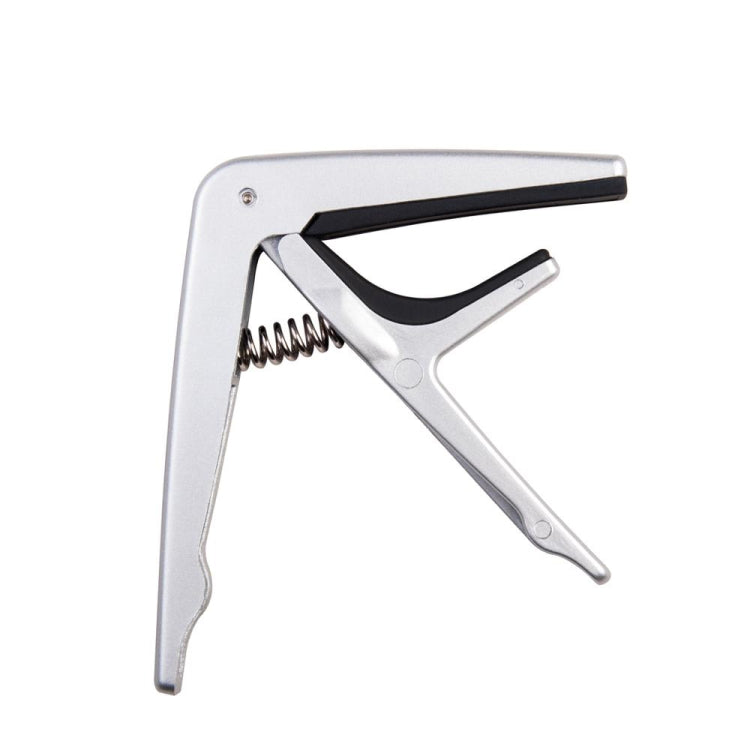 JOYO JCP-01 Guitar Capo Plastic Steel Lightweight Ukulele Capo (Silver)