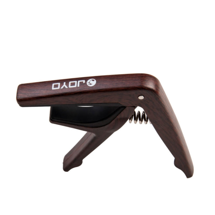 JOYO JCP-01 Guitar Capo Plastic Steel Lightweight Ukulele Capo (Brown)