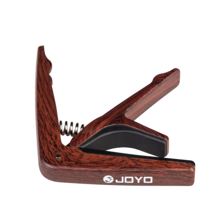 JOYO JCP-01 Guitar Capo Plastic Steel Lightweight Ukulele Capo (Brown)