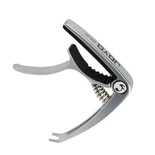 JOYO JCP-03 Zinc Alloy Guitar Capo Universal Capo for Acoustic Guitar Ukulele (Silver)