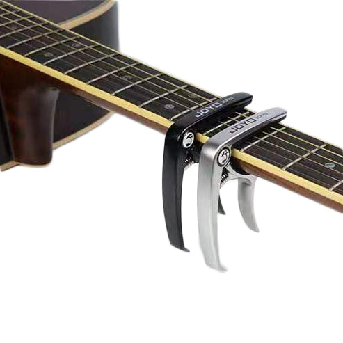 JOYO JCP-03 Zinc Alloy Guitar Capo Universal Capo for Acoustic Guitar Ukulele (Silver)