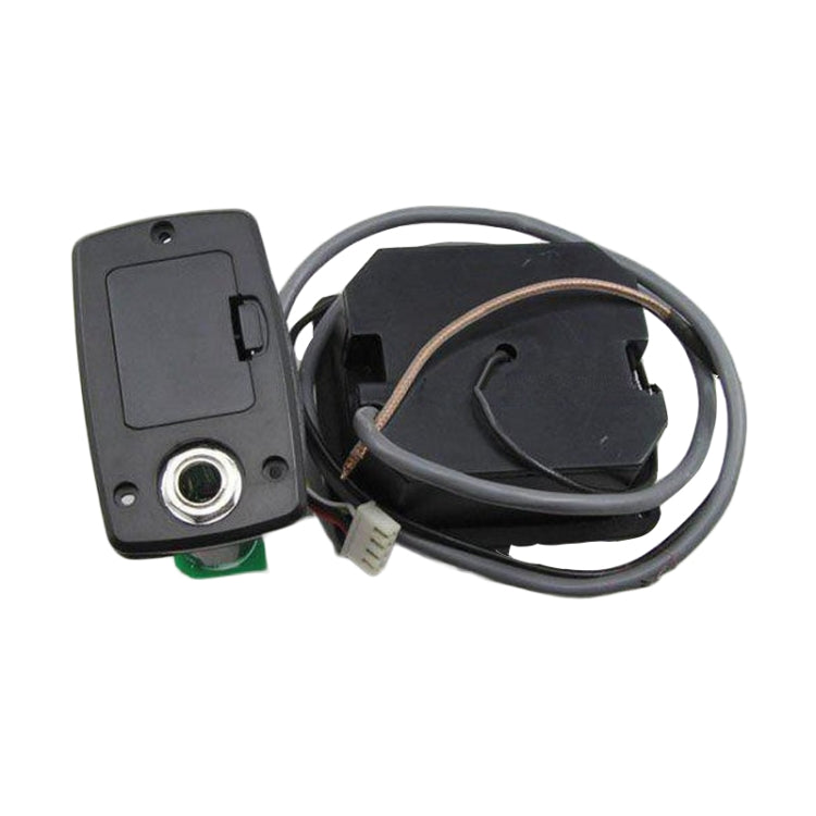 JOYO JE-303 Guitar Pickup 3-Band EQ Preamp Tuner Pickup Equalizer with Tuning Function(Black)