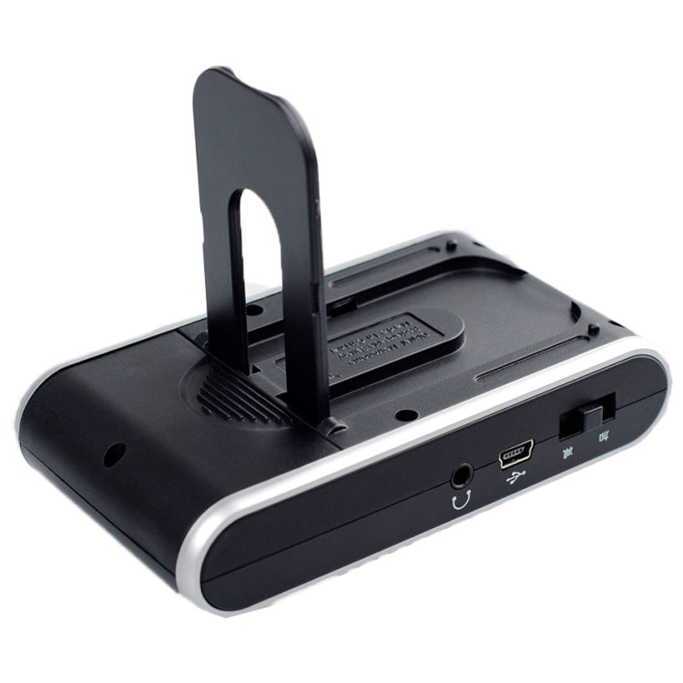 JOYO JM-90 Mini Portable Rechargeable Clip-on LED Indicator Electronic Digital Metronome Tone Generator Tuner for Guitar Violin Ukulele(White)