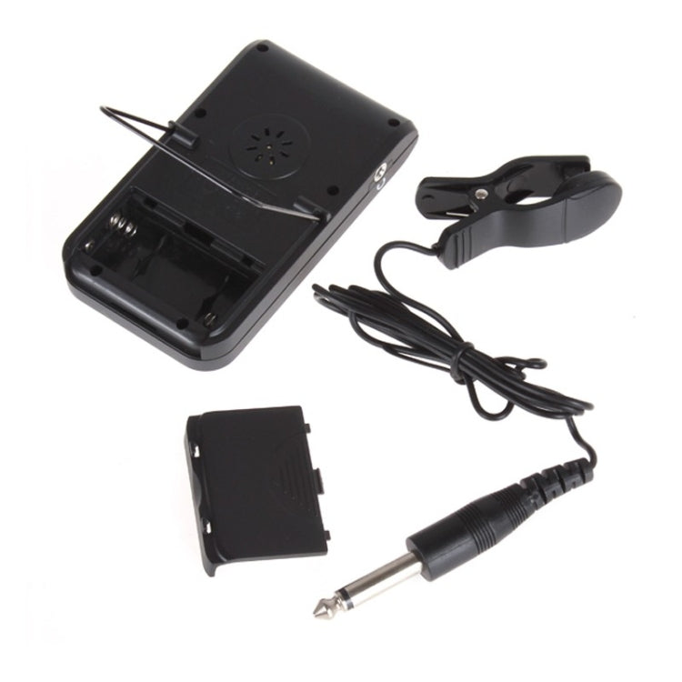 JOYO JMT-555B Metronome Tuner Chromatic Digital LCD Backlight with Tone Generator 3 in 1 Kit for Guitar Violin Ukulele (Black)