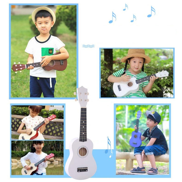 HM100 21 inch Basswood Ukulele Children Musical Enlightenment Instrument(Coffee)