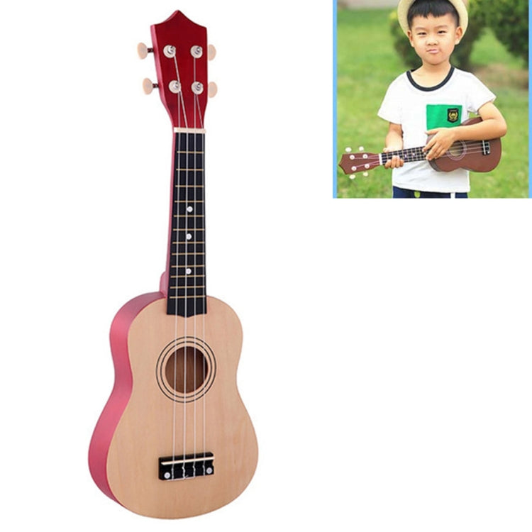 HM100 21 inch Basswood Ukulele Children Musical Enlightenment Instrument(Khaki)
