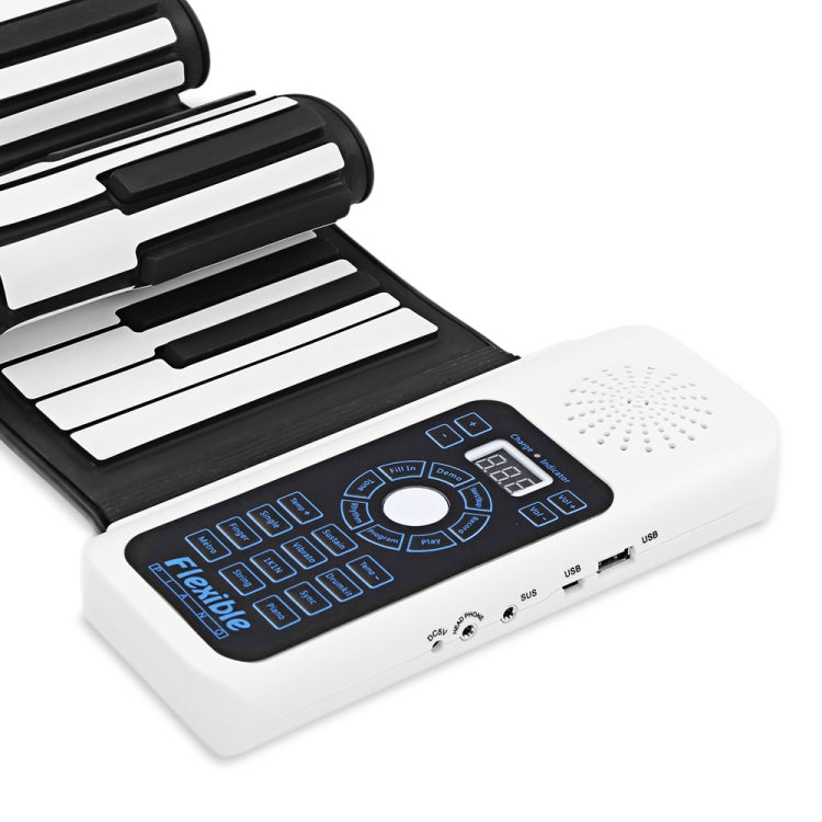 88 Key Thickened Version Learner Hand Roll Electronic Piano