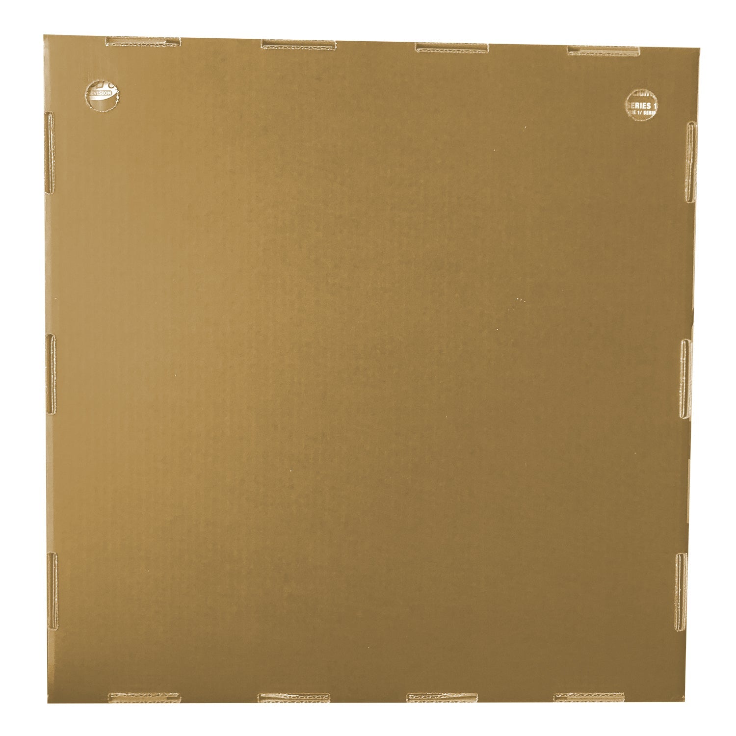 KUBBIE ECO BROWN (3x4) - In Box Display Case for Funko Pops, Wall Mountable & Stackable Pop Shelf (Cardboard)