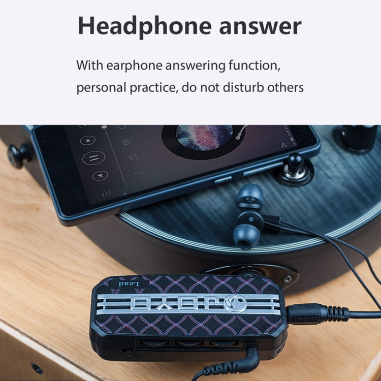 JOYO JA-03 Lead Distortion Mini Portable Electric Guitar Effector