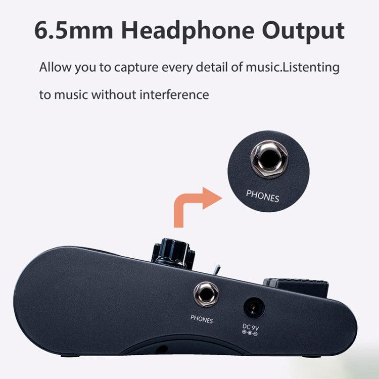 JOYO JAM BUDDY Bluetooth 4.0 Dual Channel with Effector Charging Guitar Small Speaker(Black)