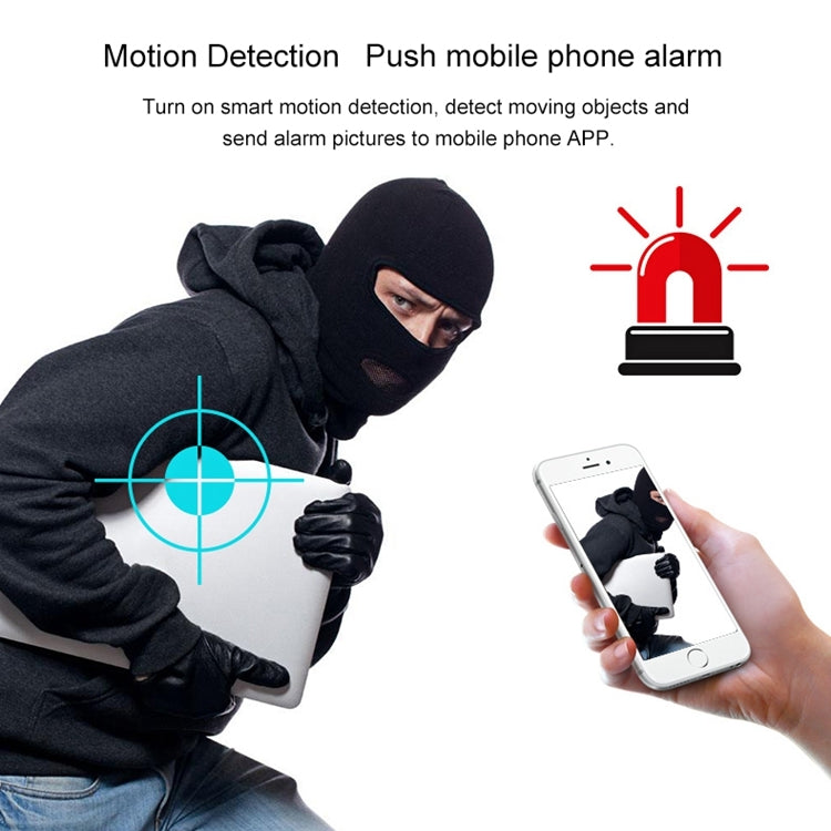 VESAFE VS-Y3 Outdoor HD 1080P Solar Power Security IP Camera, Support Motion Detection & PIR Wake up, IP66 Waterproof(White)