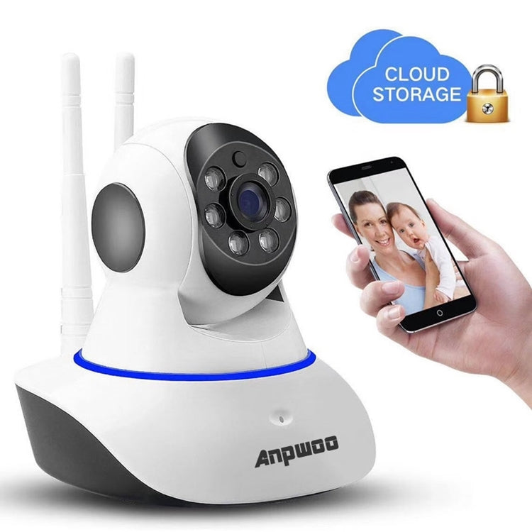 Anpwoo AP001 1.0MP 720P HD WiFi IP Camera, Support Motion Detection / Night Vision(White)