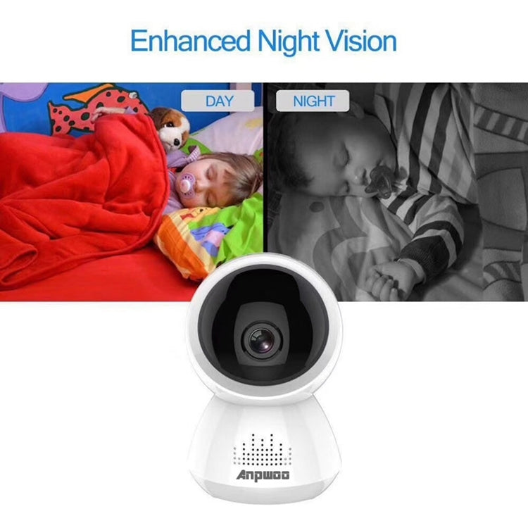 Anpwoo AP005 2.0MP 1080P 1/2.7 inch CMOS HD WiFi IP Camera, Support Motion Detection / Night Vision(White)