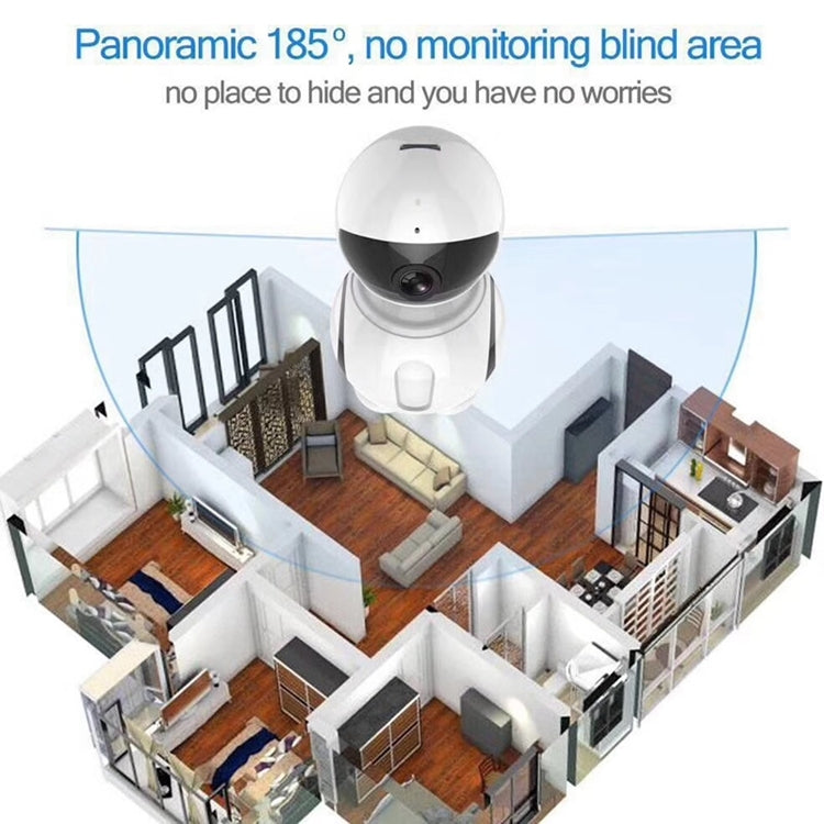 Anpwoo AP006 2.0MP 1080P 1/2.7 inch HD WiFi IP Camera, Support Motion Detection / Night Vision(White)