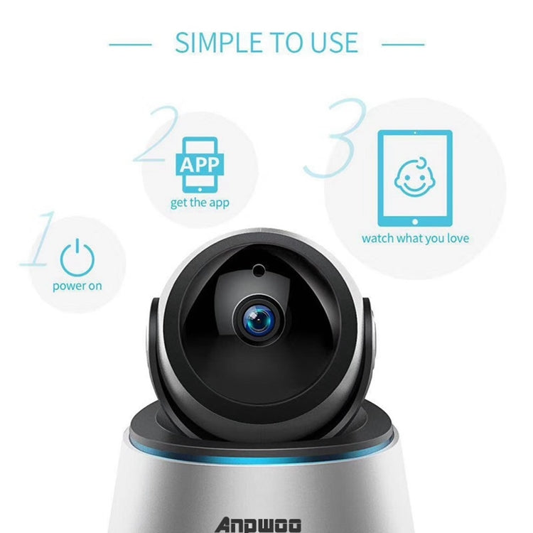 Anpwoo Astronaut 2.0MP 1080P 1/3 inch CMOS HD WiFi IP Camera, Support Motion Detection / Night Vision