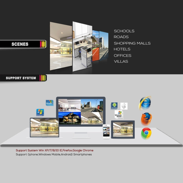 N16/1U-H5 16CH 5MP NVR Surveillance Video Recorder(Black)