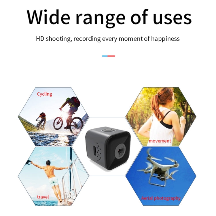 SQ28 1080P Mini Waterproof HD Smart Camera, Support Night Vision