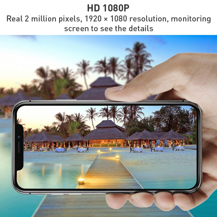 GH6 WiFi Smart Surveillance Camera, Support Night Vision / Two-way Audio(Black)