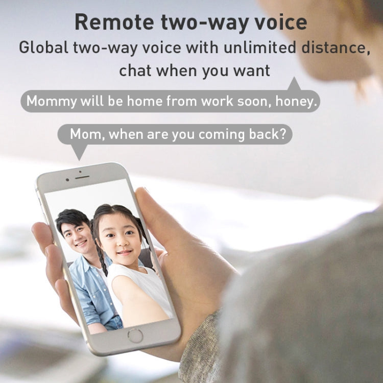 GH6 WiFi Smart Surveillance Camera, Support Night Vision / Two-way Audio(Black)