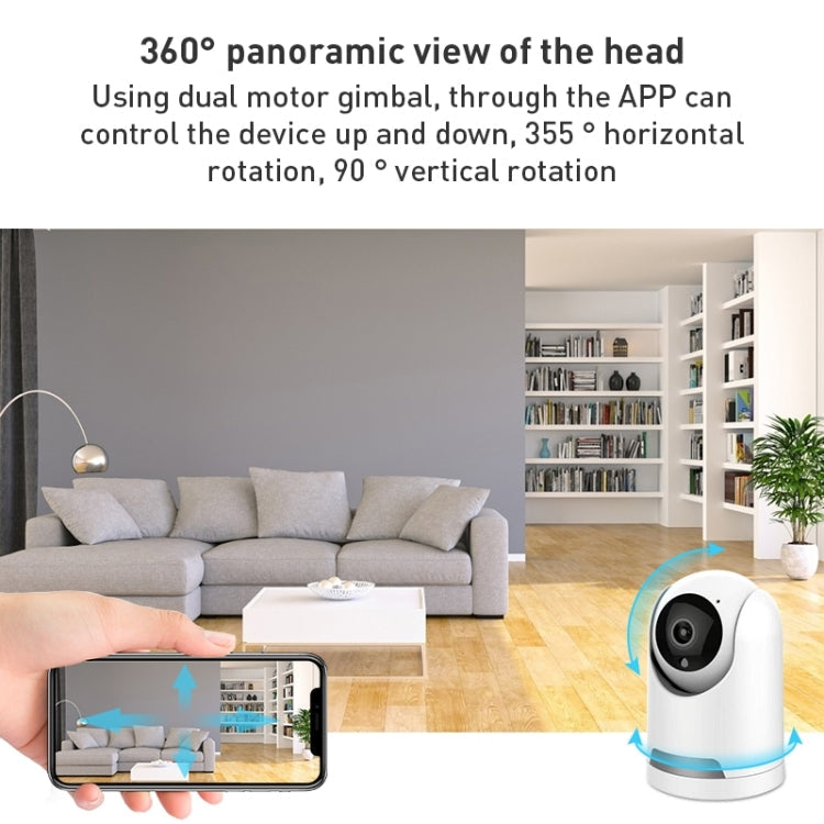 YT64 ICSEE 1080P Pan-tilt WiFi Smart IP Camera, Support TF Card / Two-way Audio / Motion Detection / Night Vision (US Plug)