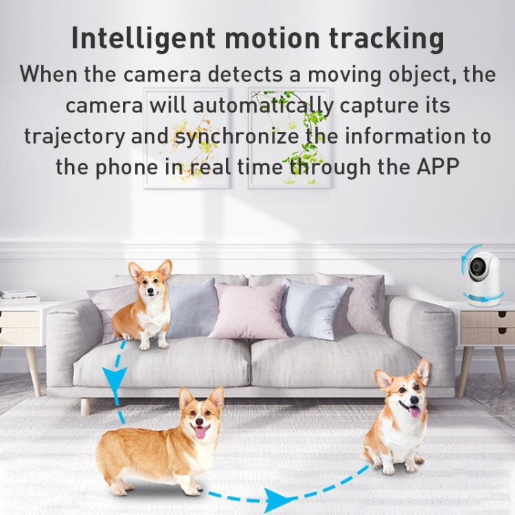 YT64 ICSEE 1080P Pan-tilt WiFi Smart IP Camera, Support TF Card / Two-way Audio / Motion Detection / Night Vision(EU Plug)