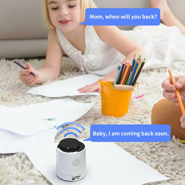 CAMSOY X1 Indoor Full HD 1080P WiFi Two Way Talk Pan and Tilt Camera (White)