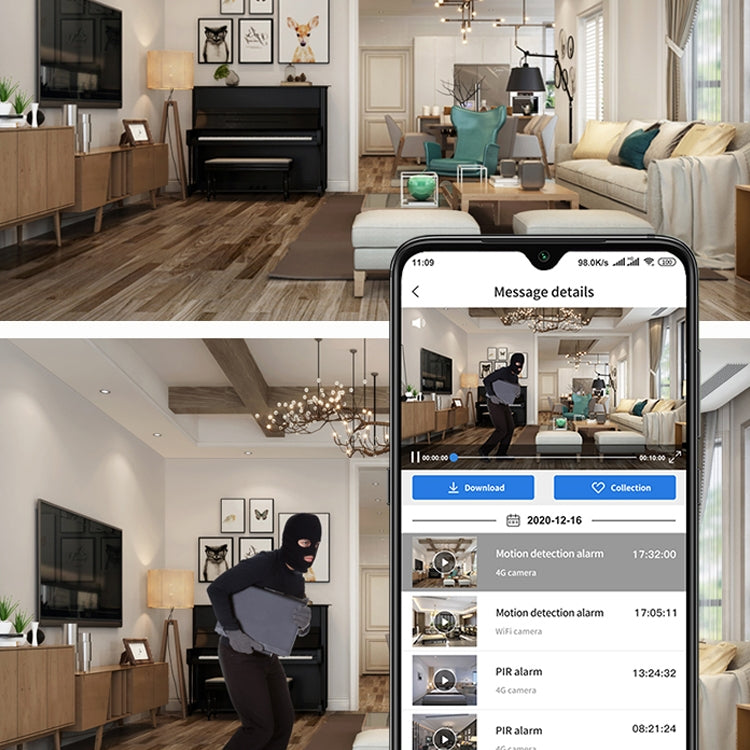 CAMSOY S20 1080P WiFi Wireless Network Action Camera Wide-angle Recorder with Mount (Black)