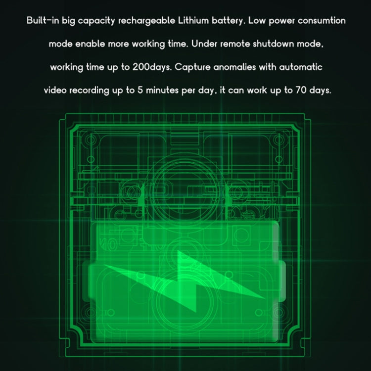 CAMSOY S50 1440P WiFi Wireless Network Action Camera Wide-angle Recorder with Mount