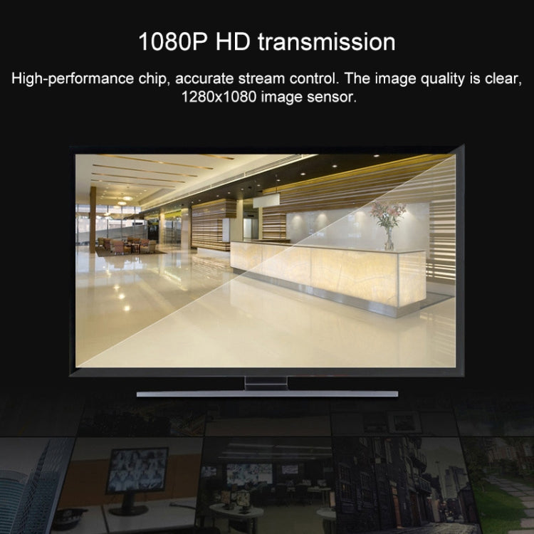 H105 1080P HD 4-ways Wiring-free Wireless Camera NVR Kit
