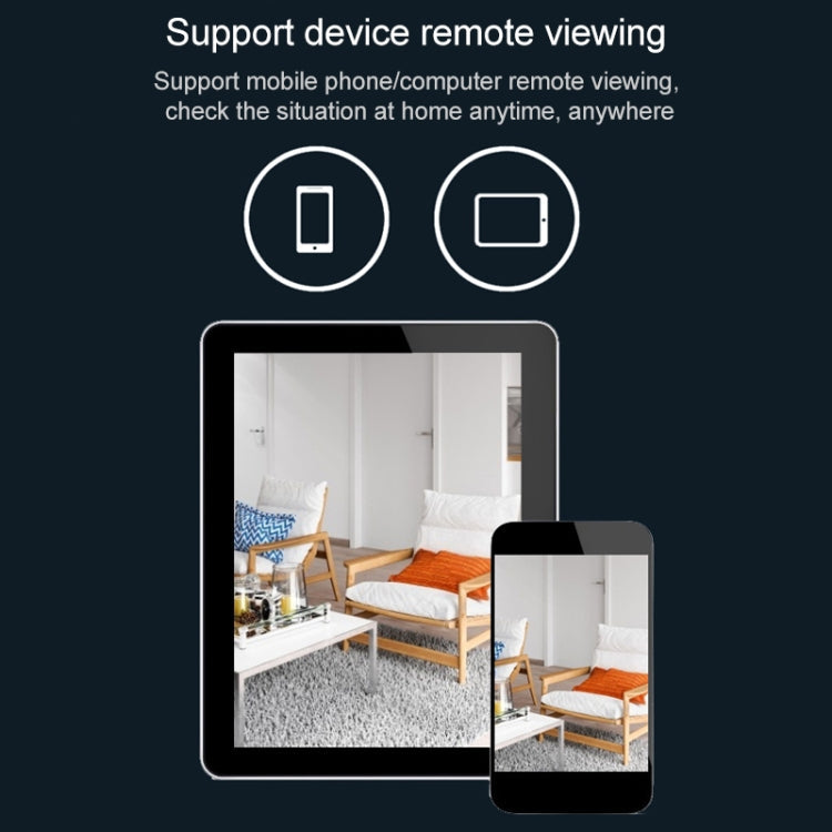 AL-63 2.0 Million Pixels 1080P HD WiFi IP Camera, Support Night Vision & Motion Detection & Two-way Intercom & TF Card, EU Plug