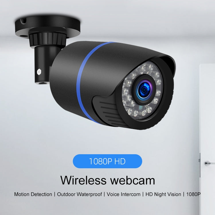 Q4 2.0 Million Pixels 1080P HD Wireless IP Camera, Support Motion Detection & Two-way Audio & Infrared Night Vision & TF Card, US Plug