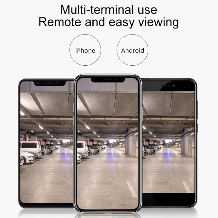 Q8 1080P HD Wireless IP Camera, Support Motion Detection & Infrared Night Vision & TF Card, UK Plug