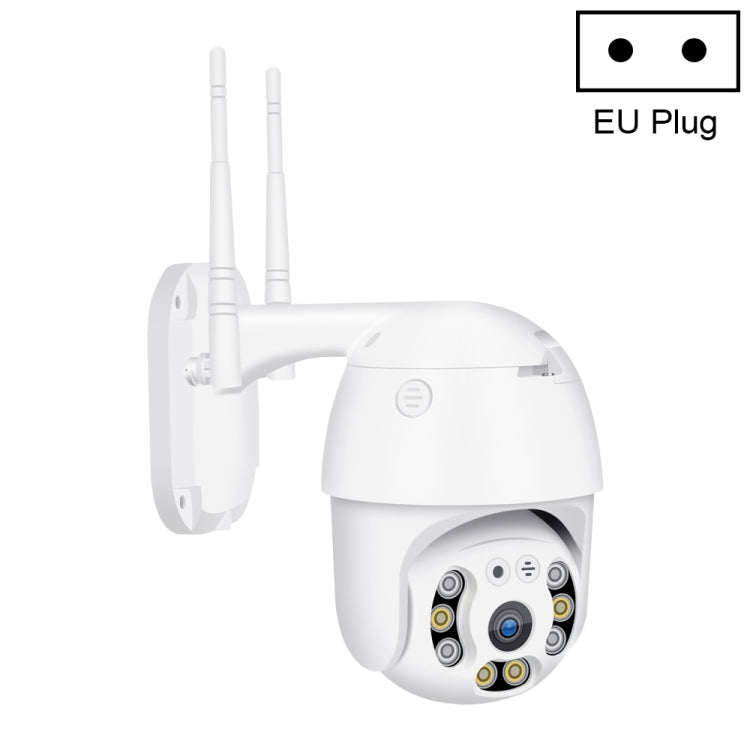 QX21 1080P HD WiFi IP Camera, Support Night Vision & Motion Detection & Two Way Audio & TF Card, EU Plug