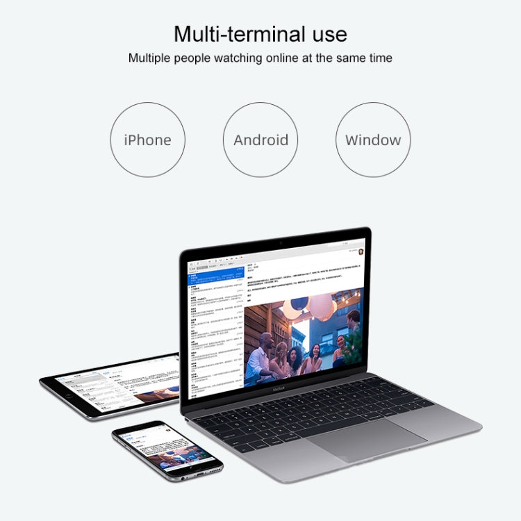 QX21 1080P HD WiFi IP Camera, Support Night Vision & Motion Detection & Two Way Audio & TF Card, EU Plug