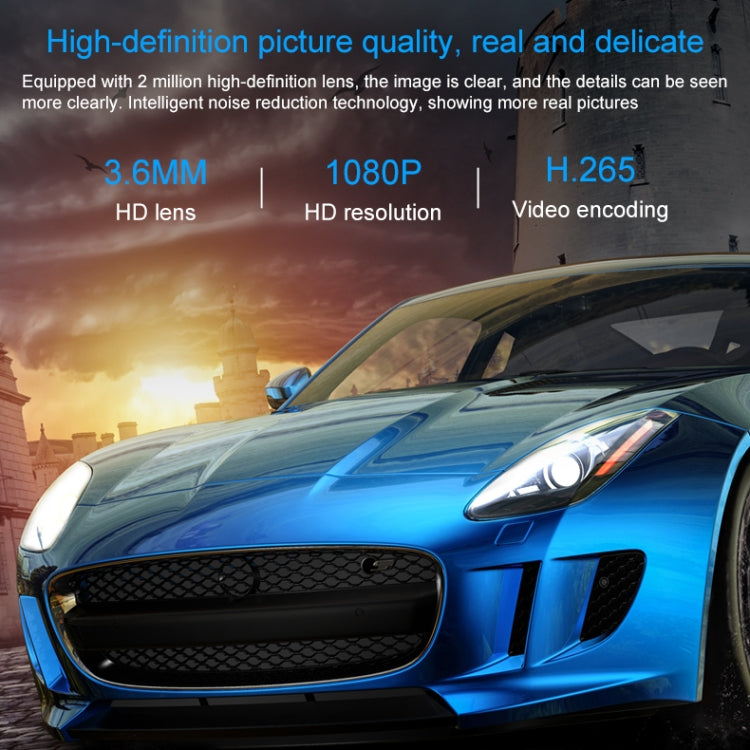 QX21 1080P HD WiFi IP Camera, Support Night Vision & Motion Detection & Two Way Audio & TF Card, US Plug