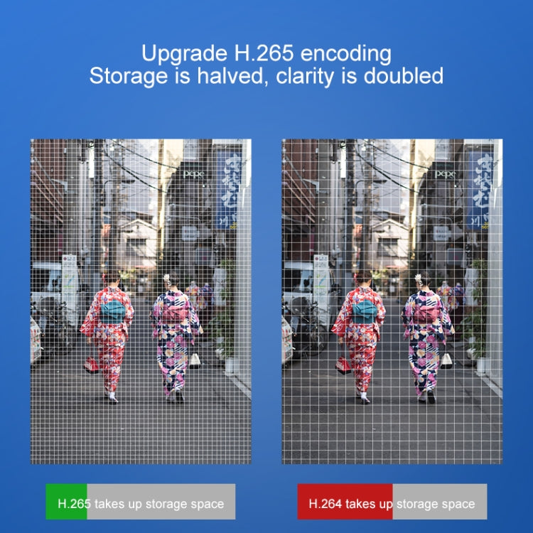 QX21 1080P HD WiFi IP Camera, Support Night Vision & Motion Detection & Two Way Audio & TF Card, EU Plug