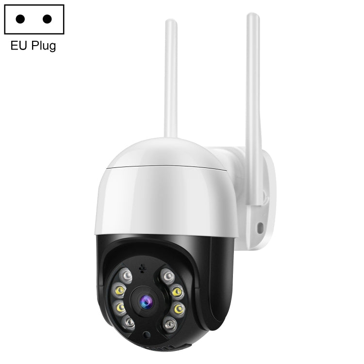 QX29 3.0MP HD WiFi IP Camera, Support Night Vision & Motion Detection & Two Way Audio & TF Card, EU Plug