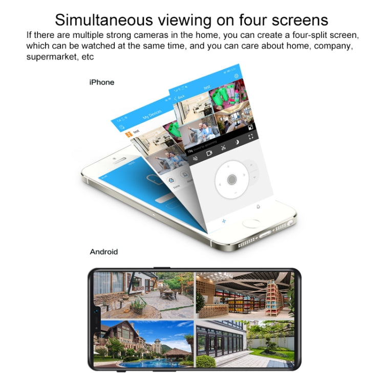 QX36 1080P 3.0MP 3.6mm Lens IP65 Waterproof PTZ 360 Degree Rotating WIFI Camera, Support Day and Night Full Color & Two-way Voice Intercom & Motion Humanoid Detection & Video Playback & 128GB TF Card, EU Plug