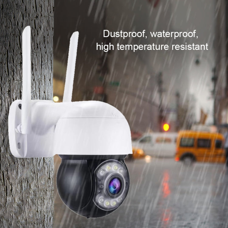 QX47 3.0 Million Pixels 1080P HD Wireless IP Camera, Support Motion Detection & Infrared Night Vision & TF Card(US Plug)