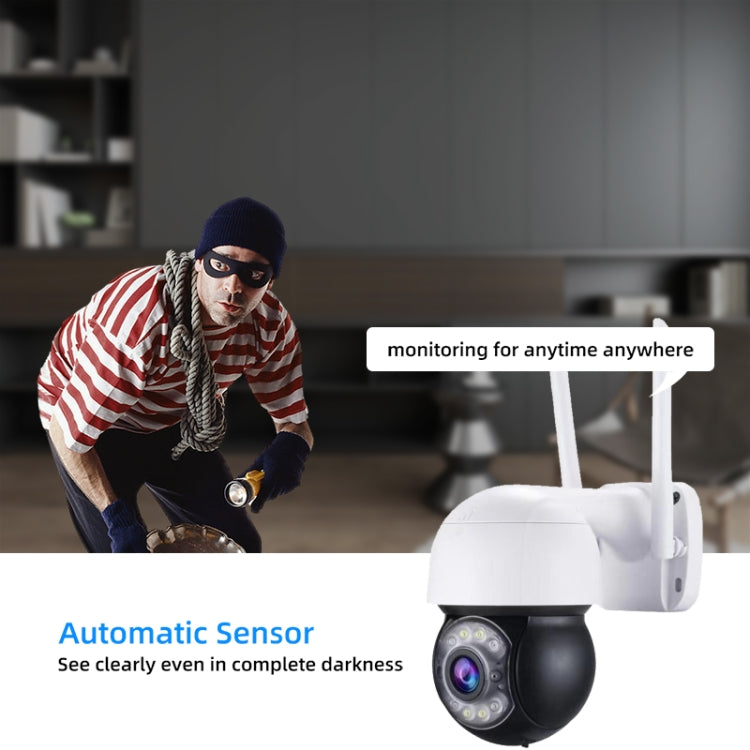 QX47 3.0 Million Pixels 1080P HD Wireless IP Camera, Support Motion Detection & Infrared Night Vision & TF Card(AU Plug)