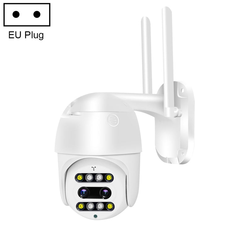 QX48 Pixels 1080P HD Wireless IP Camera, Support Motion Detection & Infrared Night Vision & TF Card(EU Plug)