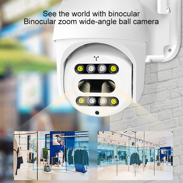QX48 Pixels 1080P HD Wireless IP Camera, Support Motion Detection & Infrared Night Vision & TF Card (AU Plug)